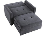 Noah Gray Convertible Sleeper Chair by Steve Silver at Eve Furniture