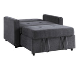 Noah Gray Convertible Sleeper Chair by Steve Silver at Eve Furniture