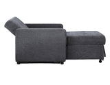 Noah Gray Convertible Sleeper Chair by Steve Silver at Eve Furniture