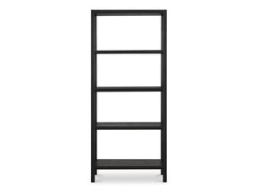 Nolan Black Bookcase by Moe's Home at Eve Furniture