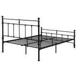 Novak Matte Black 48-inch Metal Full Open Frame Bed by Coaster at Eve Furniture