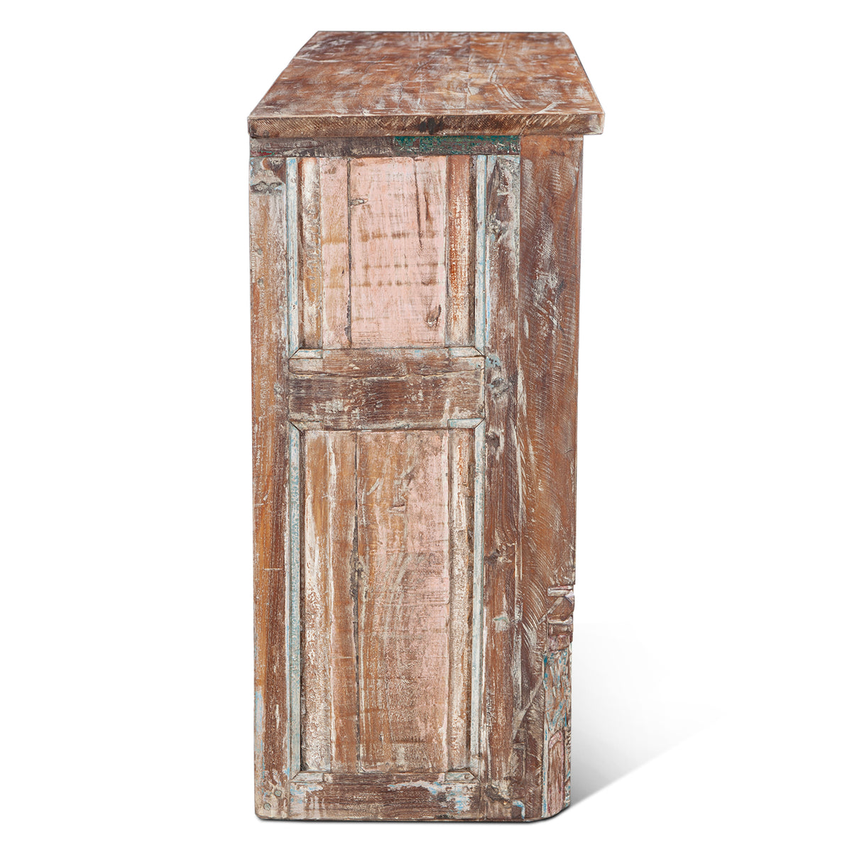 Finely Carved Wood Console Table