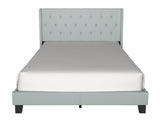 Oak Light Blue Platform Twin Bed by Happy Homes at Eve Furniture