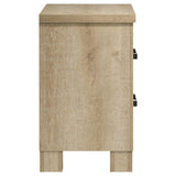 Oakglen Weathered Oak 2-Drawer Nightstand by Coaster at Eve Furniture