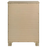 Oakglen Weathered Oak 5-drawer Chest by Coaster at Eve Furniture