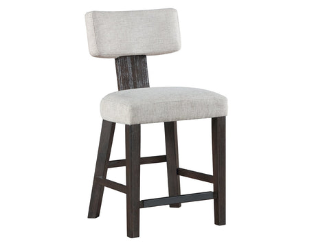 Oakley Charcoal Brown Counter Height Chair, Set of 2 by Steve Silver at Eve Furniture