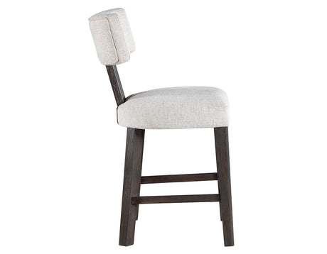 Oakley Charcoal Brown Counter Height Chair, Set of 2 by Steve Silver at Eve Furniture