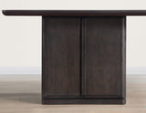 Oakley Charcoal Brown Counter Storage Table by Steve Silver at Eve Furniture