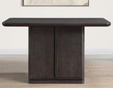 Oakley Charcoal Brown Counter Storage Table by Steve Silver at Eve Furniture