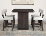 Oakley Charcoal Brown Counter Storage Table by Steve Silver at Eve Furniture