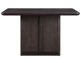 Oakley Charcoal Brown Counter Storage Table by Steve Silver at Eve Furniture