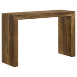 Odilia Auburn Rectangular Solid Wood Sofa Table by Coaster at Eve Furniture
