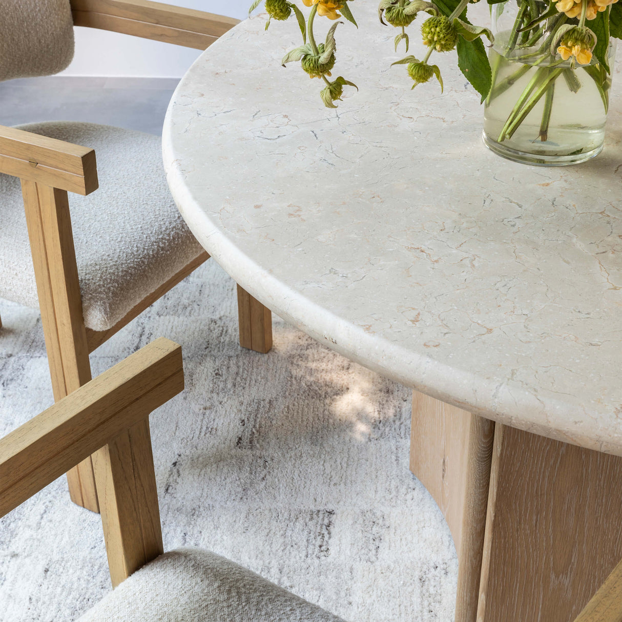 Oja Dining Table by Dovetail at Eve Furniture