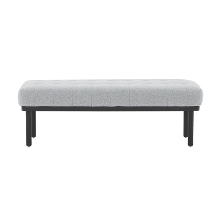 Olivia Boucle Bench by TOV Furniture at Eve Furniture