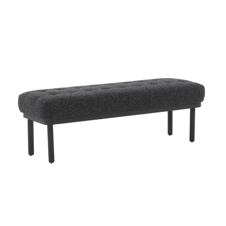 Olivia Boucle Bench by TOV Furniture at Eve Furniture