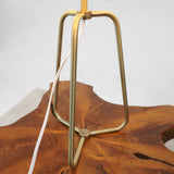 Optima Marble Lampshade Table Lamp - Bronze by Ashcroft Imports at Eve Furniture