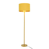 Orbit Floor Lamp Ochre and Gold by Ashcroft Imports at Eve Furniture