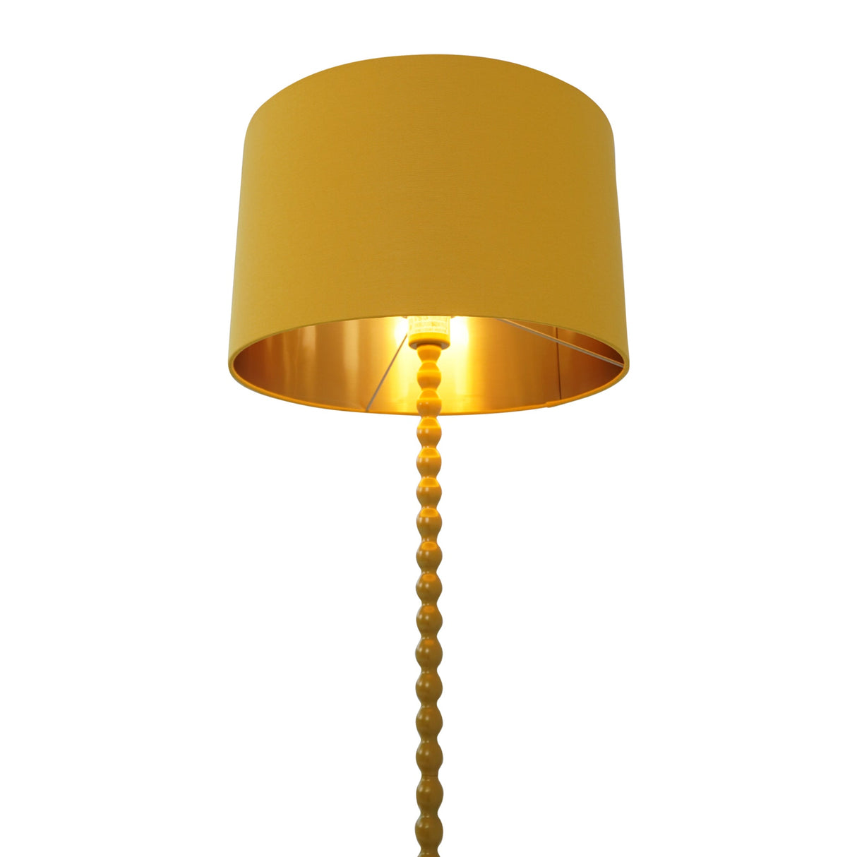 Orbit Floor Lamp Ochre and Gold by Ashcroft Imports at Eve Furniture