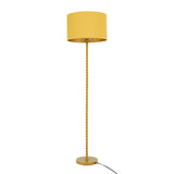 Orbit Floor Lamp Ochre and Gold by Ashcroft Imports at Eve Furniture
