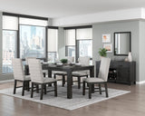 Orem Black Dining Table by Homelegance at Eve Furniture