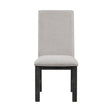 Orem Gray/Black Dining Side Chair, Set of 2 by Homelegance at Eve Furniture