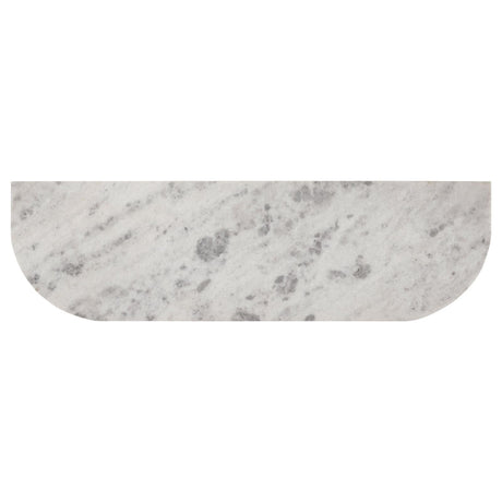 Ortega White and Natural 4-door Marble Top Dining Sideboard Server by Coaster at Eve Furniture