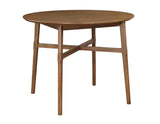 Oslo 46″ Round Counter Table by Steve Silver at Eve Furniture