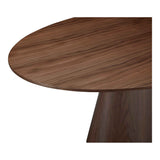 Otago Walnut Brown Oval Dining Table