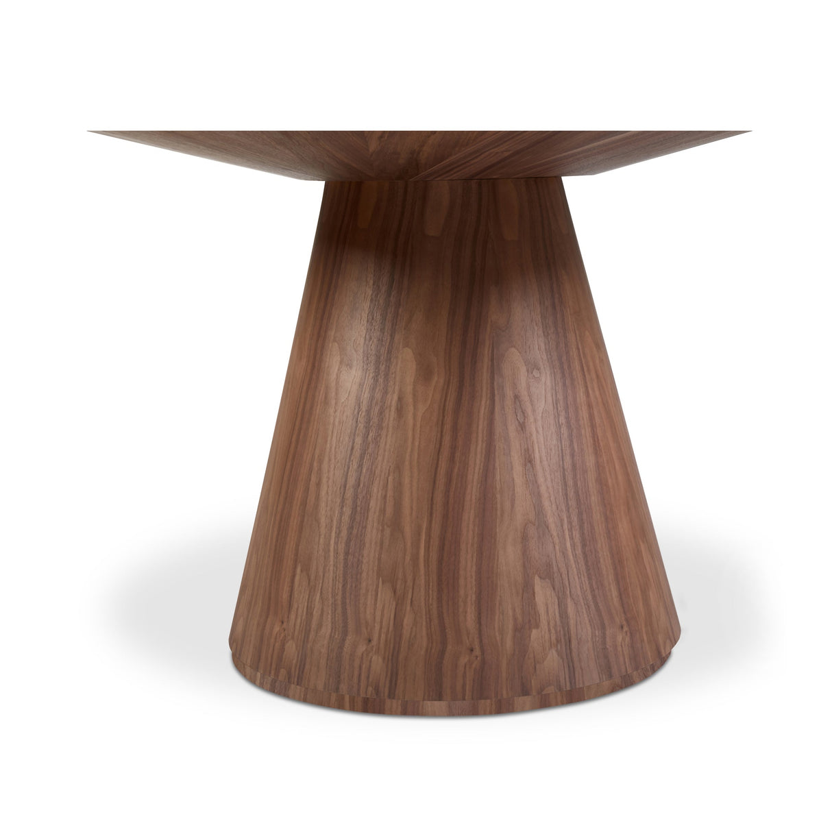 Otago Walnut Brown Round Dining Table by Moe's Home at Eve Furniture