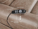 Ottawa Camel Power Lift Chair with Heat and Massage by Steve Silver at Eve Furniture