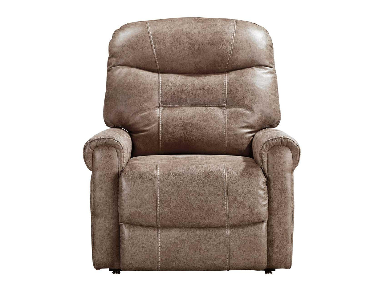 Ottawa Camel Power Lift Chair with Heat and Massage by Steve Silver at Eve Furniture