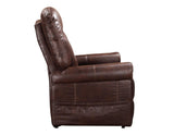Ottawa Walnut Power Lift Chair with Heat and Massage by Steve Silver at Eve Furniture