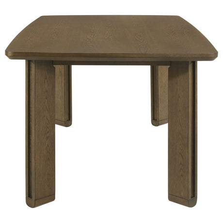 Ottowa Brown Rectangular Wood Dining Table by Coaster at Eve Furniture