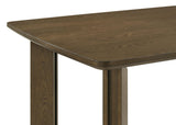 Ottowa Brown Rectangular Wood Dining Table by Coaster at Eve Furniture