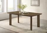 Ottowa Brown Rectangular Wood Dining Table by Coaster at Eve Furniture