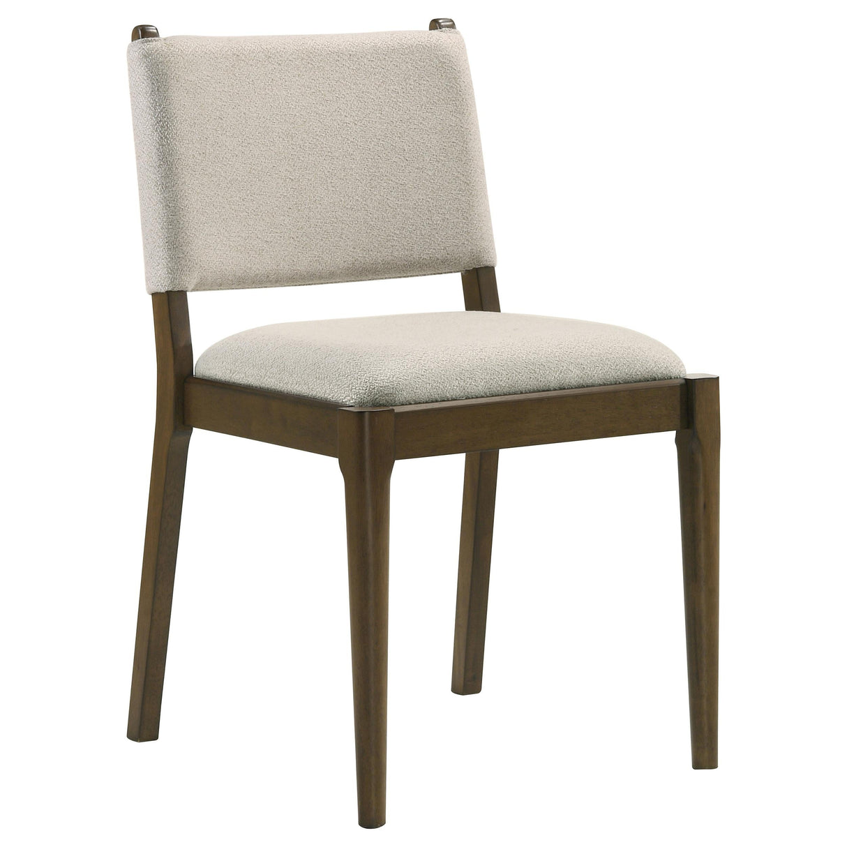 Ottowa Brown Upholstered Dining Side Chair, Set of 2 by Coaster at Eve Furniture