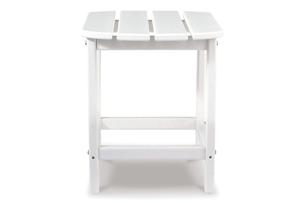 Sundown Treasure White End Table