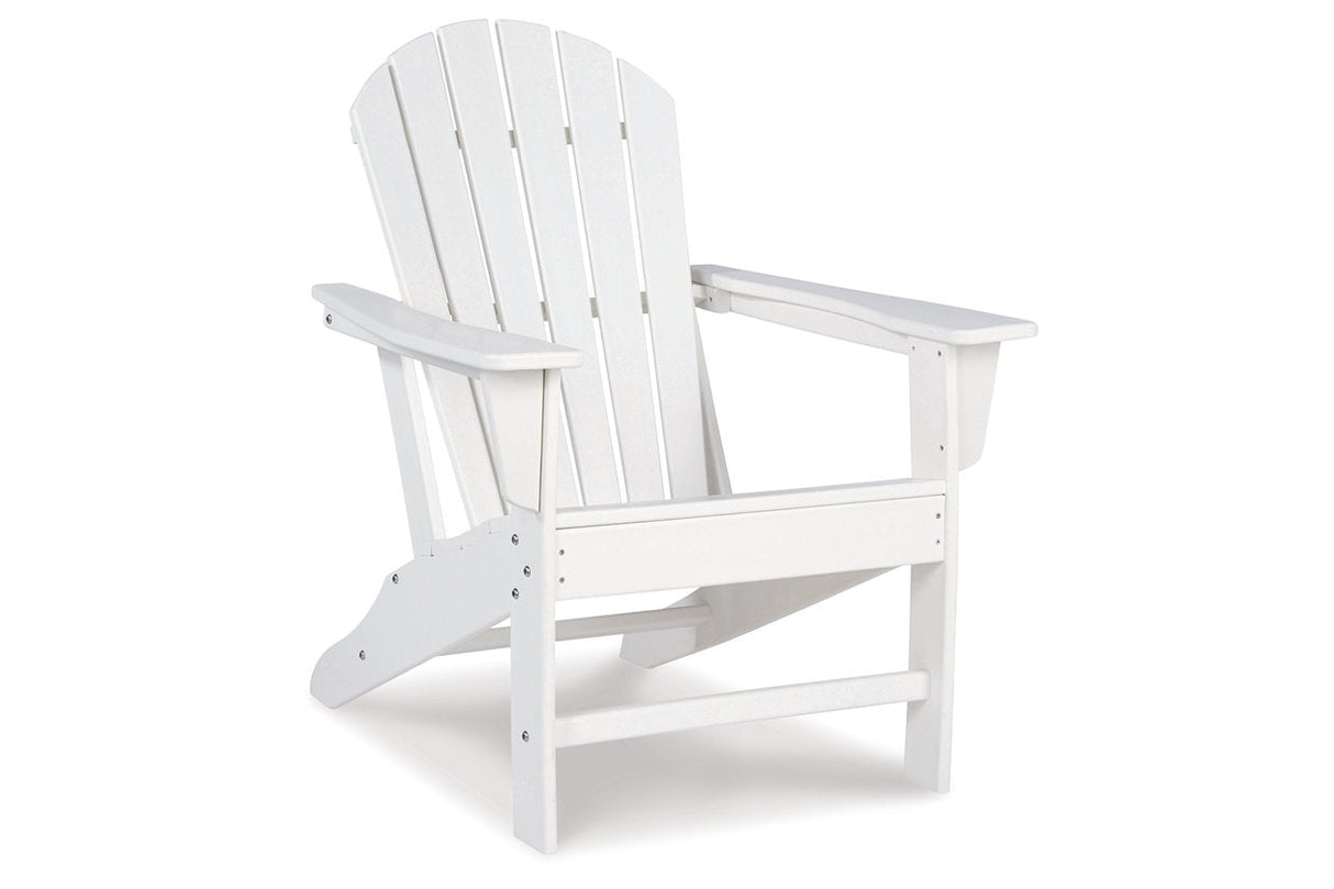 Sundown Treasure White Adirondack Chair