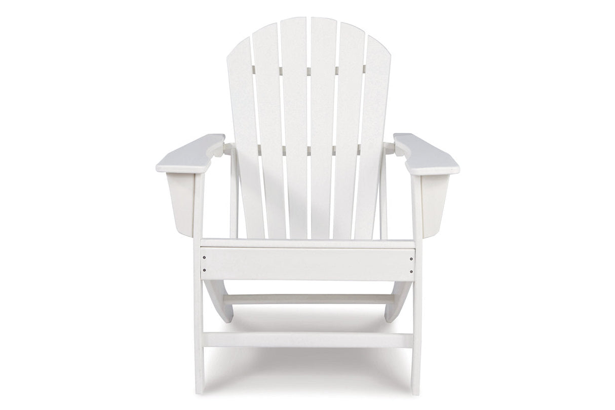 Sundown Treasure White Adirondack Chair