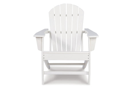 Sundown Treasure White Adirondack Chair