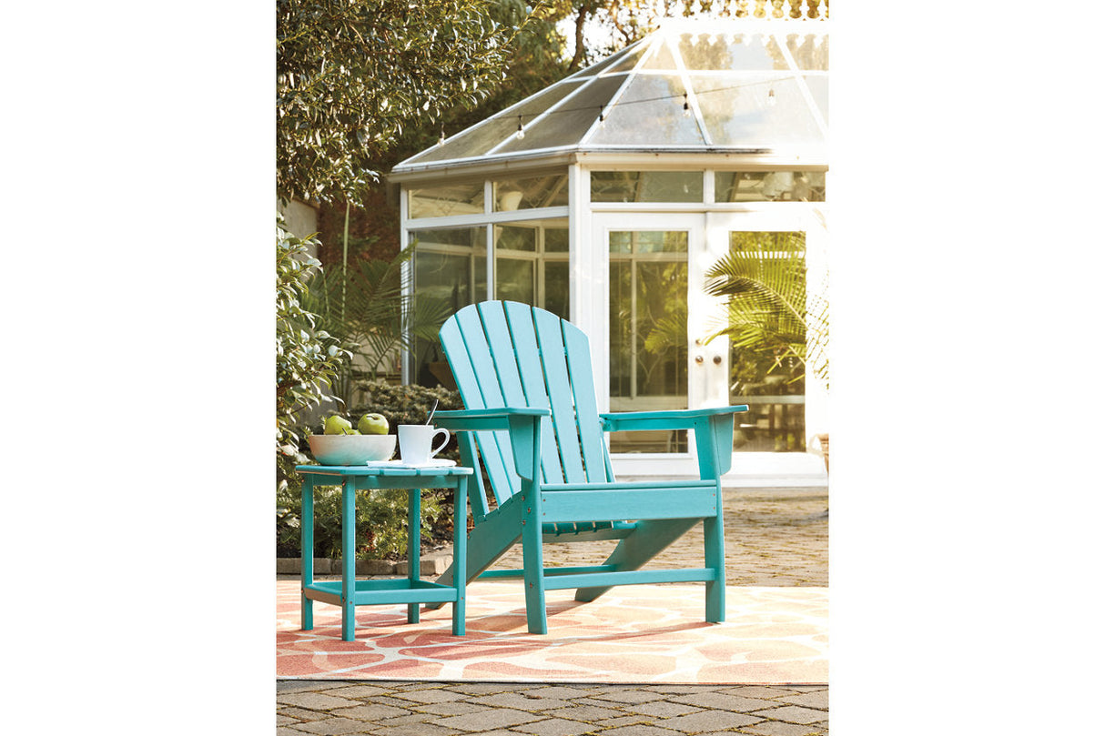 Sundown Treasure Turquoise Adirondack Chair