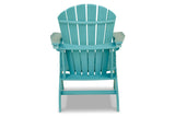 Sundown Treasure Turquoise Adirondack Chair