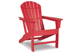 Sundown Treasure Red Adirondack Chair