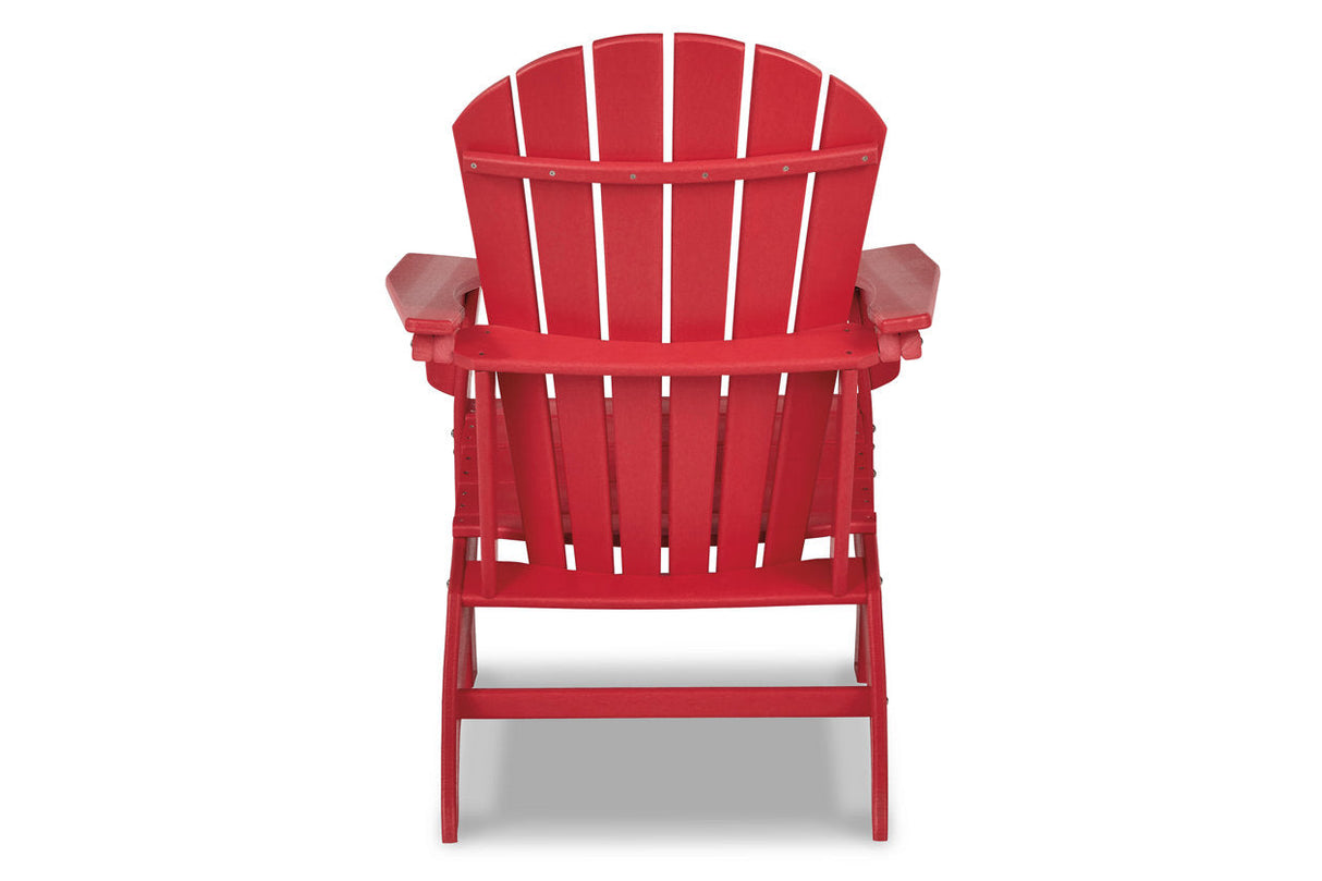 Sundown Treasure Red Adirondack Chair