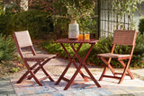 Safari Peak Brown Outdoor Table and Chairs