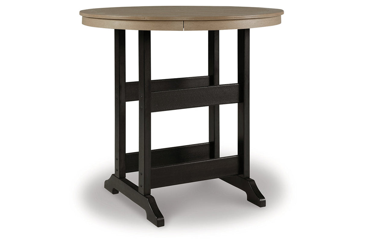 Fairen Trail Black/Driftwood Bar Table