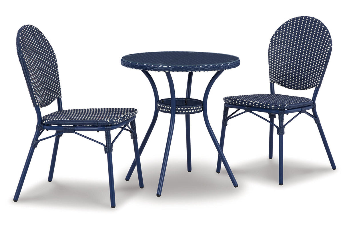 Odyssey Blue Blue Outdoor Table and Chairs