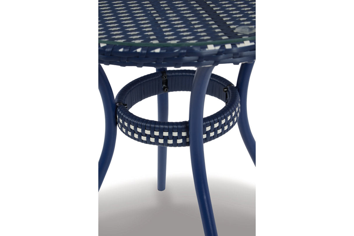 Odyssey Blue Blue Outdoor Table and Chairs