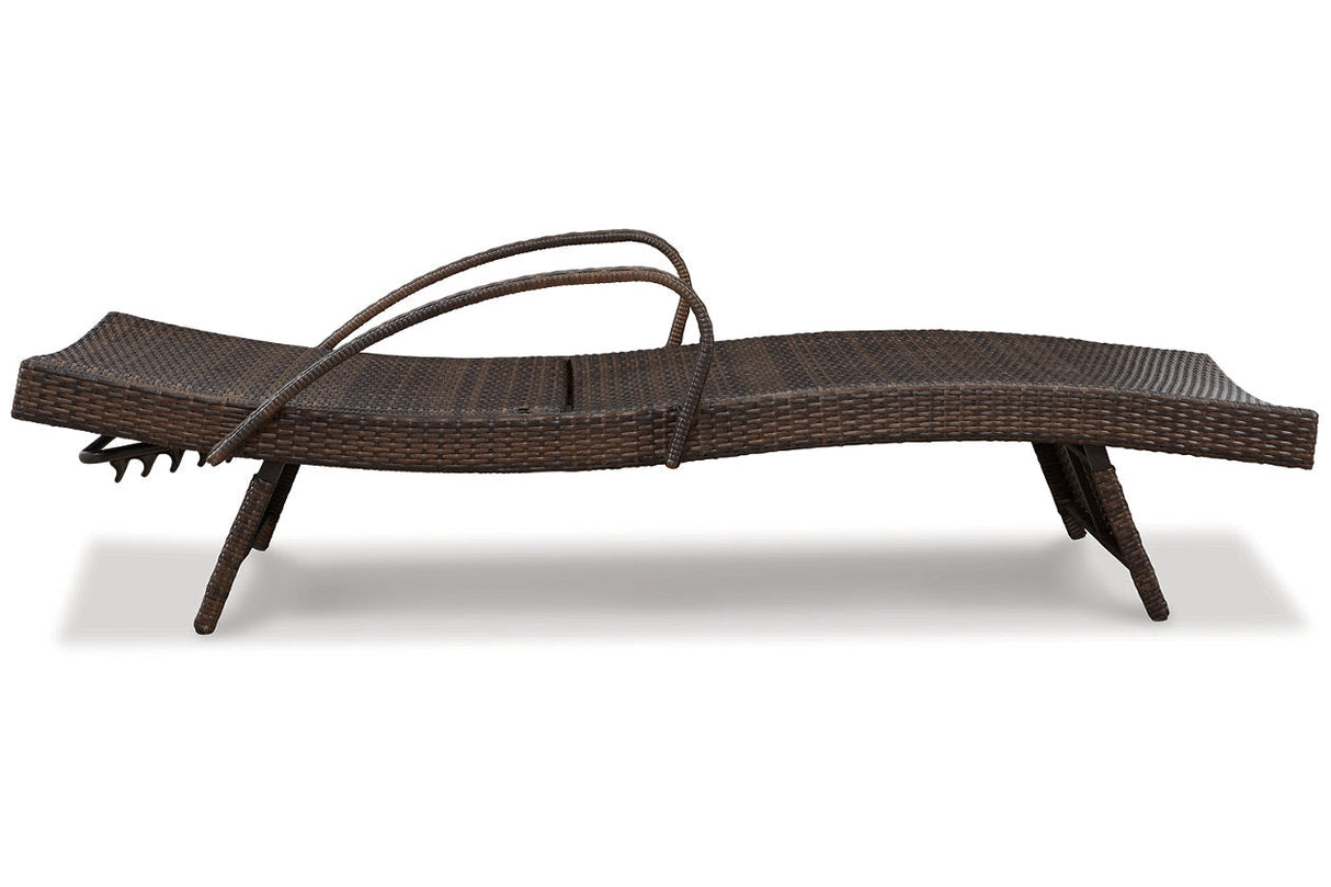 Kantana Brown Chaise Lounge