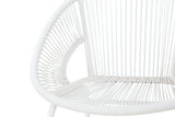 Mandarin Cape White Outdoor Table and Chairs